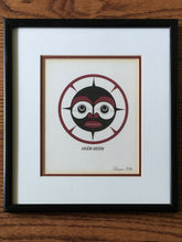 Load image into Gallery viewer, Native American, Pacific Northwest Canada, Haida Moon Art Print, 1970's