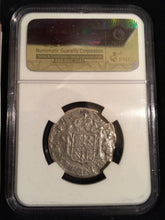 Load image into Gallery viewer, Treasures of El Cazador Shipwreck Gift Set: Silver 2 Real Coin dated 1781, DVD, & Booklet