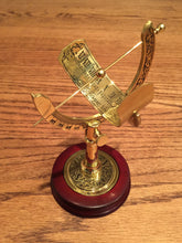 Load image into Gallery viewer, Equatorial Sundial Model from The Great Instruments of Discovery Collection, 1987