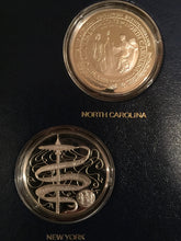 Load image into Gallery viewer, The Official Bicentennial Medals of the Thirteen Original States in Sterling Silver, 1975