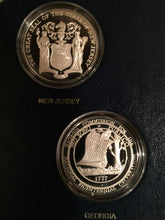 Load image into Gallery viewer, The Official Bicentennial Medals of the Thirteen Original States in Sterling Silver, 1975