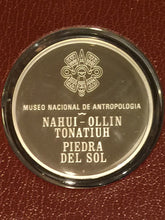 Load image into Gallery viewer, Sold Out - Ultra Rare, Treasures of the Aztecs Silver Medals with 24 Karat Gold, 1976