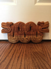 Load image into Gallery viewer, Ex-Museum Exhibit Kukulkan Contemporary Art Wood Carving, Artist Signed