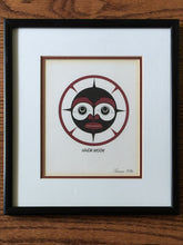 Load image into Gallery viewer, Native American, Pacific Northwest Canada, Haida Moon Art Print, 1970&#39;s