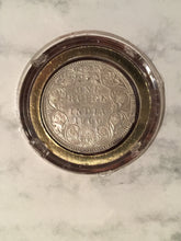 Load image into Gallery viewer, 19th Century India Trade Rupee, Authentic 1900 Silver Coin in Descriptive Case from 1997