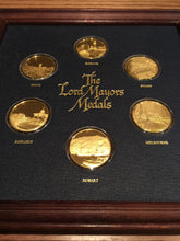 Load image into Gallery viewer, The Lord Mayors Medals, 24 Karat Gold on Sterling Silver, Australian Bicentennial, 1987