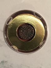 Load image into Gallery viewer, 12th Century India Sultanate of Delhi, Authentic Bronze Coin in Descriptive Case from 1997