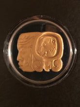 Load image into Gallery viewer, Very Rare, Treasures of the Mayas Silver Medals with 24 Karat Gold, 1979