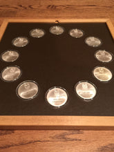 Load image into Gallery viewer, Very Rare, Treasures of the Mayas Silver Medals with 24 Karat Gold, 1979