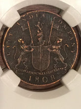 Load image into Gallery viewer, East India Company Copper Coin from Admiral Gardner Shipwreck, Dated 1808