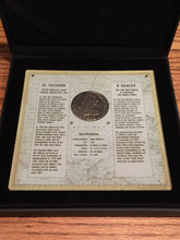 Load image into Gallery viewer, El Cazador - London Mint Office Presentation - 8 Real Silver Coin from Shipwreck, Dated 1783