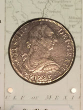 Load image into Gallery viewer, El Cazador - London Mint Office Presentation - 8 Real Silver Coin from Shipwreck, Dated 1783