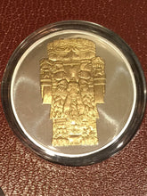 Load image into Gallery viewer, Sold Out - Ultra Rare, Treasures of the Aztecs Silver Medals with 24 Karat Gold, 1976