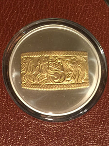 Sold Out - Ultra Rare, Treasures of the Aztecs Silver Medals with 24 Karat Gold, 1976