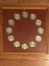 Load image into Gallery viewer, Sold Out - Ultra Rare, Treasures of the Aztecs Silver Medals with 24 Karat Gold, 1976