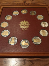 Load image into Gallery viewer, Sold Out - Ultra Rare, Treasures of the Aztecs Silver Medals with 24 Karat Gold, 1976