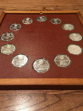 Load image into Gallery viewer, Sold Out - Ultra Rare, Treasures of the Aztecs Silver Medals with 24 Karat Gold, 1976