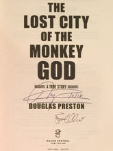 Load image into Gallery viewer, Unofficial Collector&#39;s Edition - Dual Signed - Lost City of the Monkey God, D. Preston, 2017