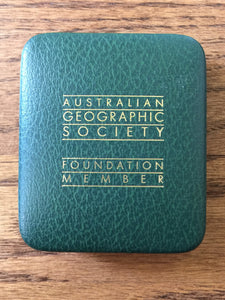 The Royal Australian Mint, Australian Geographic Society Medal, Gold Plated Bronze, 1988