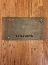 Load image into Gallery viewer, Mayan Maize God, Hand Carved Wooden Art Panel, iPad Lap-desk Size, Vintage, 1970's
